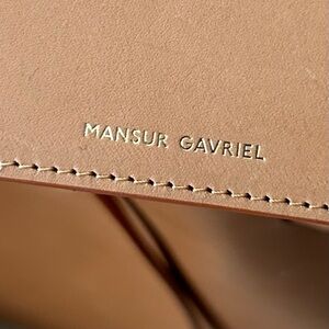 Mansur Gavriel Cammello Leather Bag